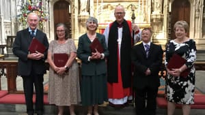 New members admitted to the Order of Saint Alban